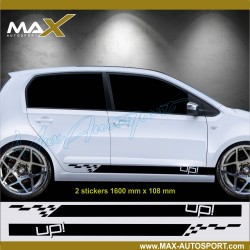 Seitenstreifen Aufbleber SPORT LOGO Volkswagen UP