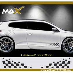Chequered flag for VW Scirocco