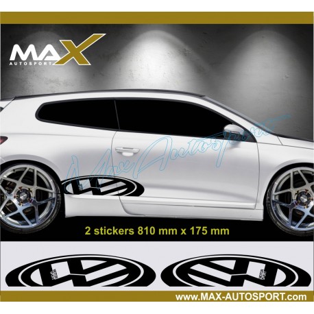 Sticker MOTORSPORT LOGO VW pour Volkswagen SCIROCCO