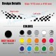 Tuning side skirt sticker decal for VW BEETLE