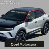Windschutzscheibe aufkleber OPEL Motorsport