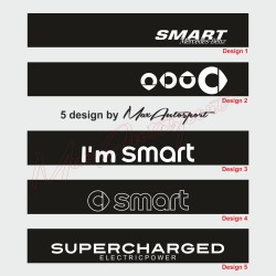 Windshield decal SMART Type 1