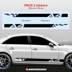 2 stickers Sport AUDI A4