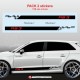 2 stickers Sport AUDI A3 RS3