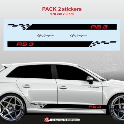 2 stickers Sport AUDI A3 RS3