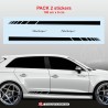 AUDI A3 2 stickers Racing