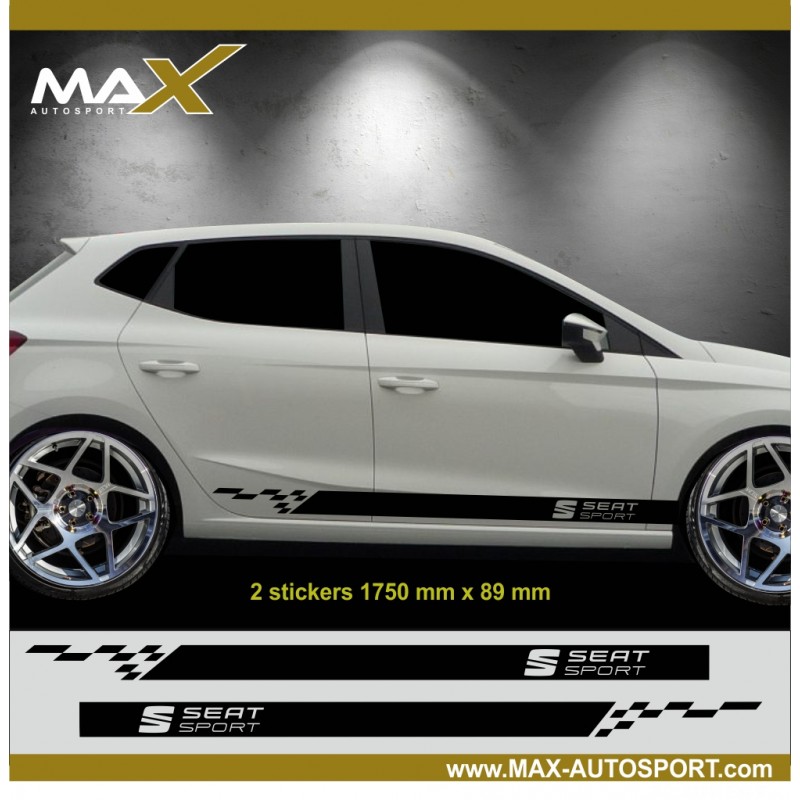 SPORT LOGO SEAT sticker decal for