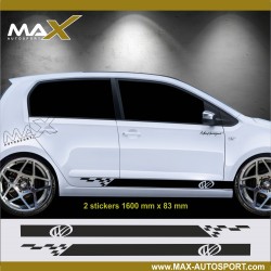 SPORT LOGO Volkswagen sticker decal for VW UP