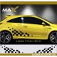 Tuning side skirt sticker decal for OPEL CORSA