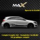 Pack MOTORSPORT Aufkleber für Mercedes Benz A Class