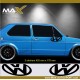 VW LOGO sticker decal for Volkswagen GOLF