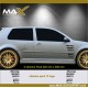 Sticker pack 14 logo decal for Volkswagen GOLF