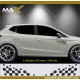 Sticker decal Chequered flag for SEAT IBIZA