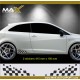 Sticker decal Chequered flag for SEAT IBIZA