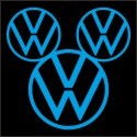 Small VW Decals
